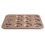 Jumbo Gold Bake Muffin Mold - Görsel 3