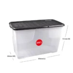 Strata 100L Curve Storage Box with Lid - Görsel 2