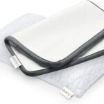 Coop Home Goods Original Adjustable Toddler Pillow and Ultra-Tech Waterproof Protector White Bundle, Breathable Mini Pillow for Kids with Adjustable Support and Premium Memory Foam