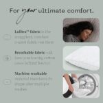 Coop Home Goods Original Pillow Case, Queen Size Pillow Case for Memory Foam Pillows, Breathable Ultra Soft Lulltra Fabric Cover with Zipper, Polyester/Rayon - Görsel 2