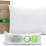 Coop Home Goods Original Adjustable Pillow, Queen Size Bed Pillows for Sleeping, Cross Cut Memory Foam Pillows - Medium Firm Back