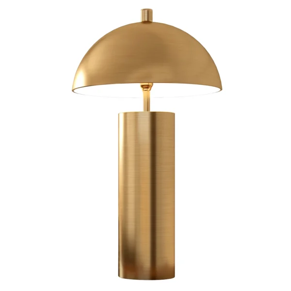 Mid-Century Modern Metal Table Lamp