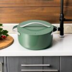 Caraway Nonstick Ceramic Dutch Oven Pot with Lid (6.5 qt, 10.5") - Image 5