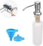 Soap Dispenser for Kitchen Sink (Chrome),Built in Design Sink Soap Dispenser - Image 8