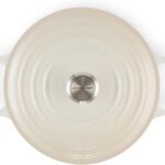 Le Creuset Enameled Cast Iron Signature Round Dutch Oven, 5.5 qt., Meringue