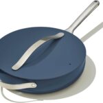 Caraway Nonstick Ceramic Sauté Pan with Lid (4.5 qt, 11.8")