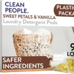 The Clean People Laundry Detergent Pods - Hypoallergenic Laundry Pods