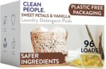 The Clean People Laundry Detergent Pods - Hypoallergenic Laundry Pods