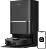 DREAME L50 Ultra Robot Vacuum and Mop Black with Auto-Empty and Mop Self-Cleaning