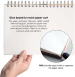 HIMI Gouache Pad 7X10''(98lb/160g) 50 Sheets Mix Paper Pad - Image 5