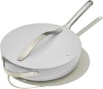 Caraway Nonstick Ceramic Sauté Pan with Lid (4.5 qt, 11.8")