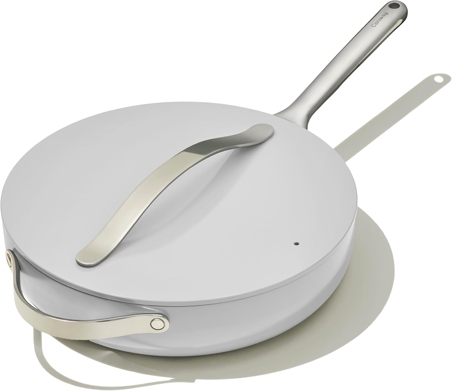 61k1jYVpbwL._AC_SL1500_ Caraway Nonstick Ceramic Sauté Pan with Lid (4.5 qt, 11.8") - Image 1