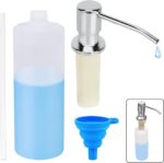 Soap Dispenser for Kitchen Sink (Chrome),Built in Design Sink Soap Dispenser