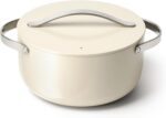 Caraway Nonstick Ceramic Dutch Oven Pot with Lid (6.5 qt, 10.5″)