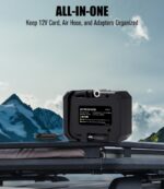 12V Tire Inflator Portable Air Compressor - Image 2