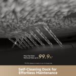 DREAME L50 Ultra Robot Vacuum and Mop Black with Auto-Empty and Mop Self-Cleaning - Image 2