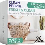 The Clean People Laundry Detergent Sheets - Laundry Soap