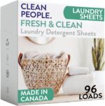 The Clean People Laundry Detergent Sheets - Laundry Soap
