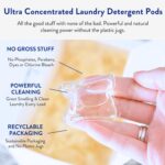 The Clean People Laundry Detergent Pods - Hypoallergenic Laundry Pods - Image 3