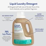 The Clean People Liquid Laundry Detergent - Recyclable Packaging - Image 2