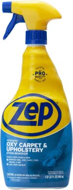 Zep ZUOXSR32 Advanced Oxy Carpet and Upholstery Stain Remover 32 Fl Oz - Image 3