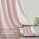 Treatmentex Pink Blackout Curtains for Bedroom - Image 3