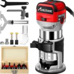 AVID POWER 6.5 Amp 1.25 HP Compact Router Tools for Woodworking