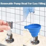 Soap Dispenser for Kitchen Sink (Chrome),Built in Design Sink Soap Dispenser - Image 3