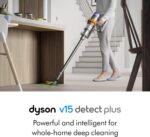 Dyson V15 Detect Plus Cordless Vacuum, Yellow/Nickel - Image 4