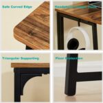 Folding Desk for Small Spaces, 31.5 Inch Foldable Computer Desks - Image 2