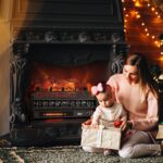 TURBRO Eternal Flame Infrared Electric Fireplace Logs - Image 2