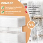 ComSaf Airtight Glass Jars with Lids 78oz Set of 3 - Image 6