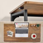 Folding Desk for Small Spaces, 31.5 Inch Foldable Computer Desks - Image 4