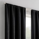 ECLIPSE Kendall Modern Blackout Thermal Rod Pocket Window Curtain for Bedroom or Living Room - Image 4