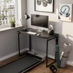 Folding Desk 40 Inch - Small Foldable Desk for Small Space Minimalist - Image 3