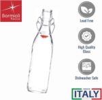 Bormioli Rocco Swing 17 oz. Square Swing-Top Glass Bottle