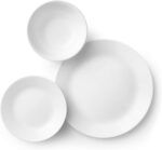 Corelle Vitrelle 18-Piece Service for 6 Dinnerware Set Triple Layer Glass and Chip Resistant - Image 3