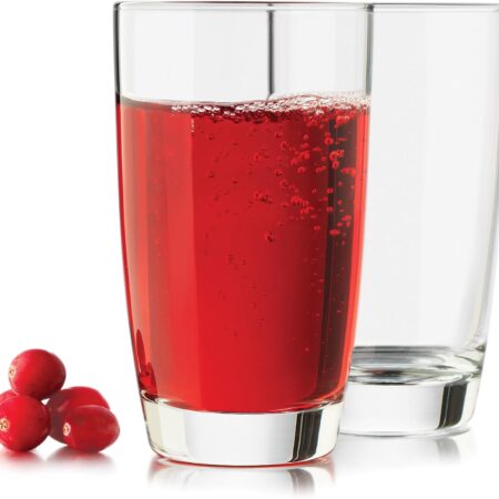 Libbey 4-Piece Classic Heavy Base Juice Glass, 8-Ounce