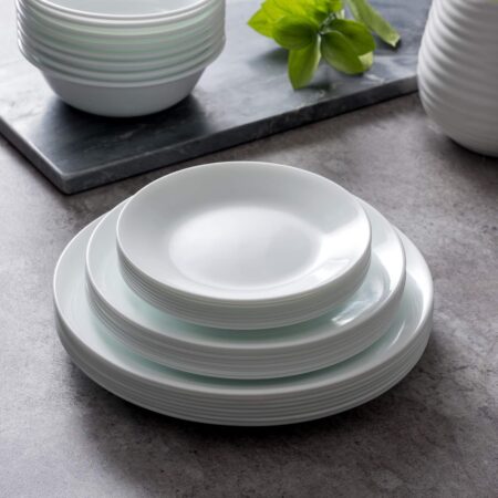 Corelle Vitrelle 8-Piece (6.75") Salad Appetizer Plates Set