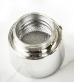 Cuisinox COF-10R Roma 10-Cup Stainless Steel Stovetop Moka Espresso Maker - Image 4