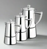 Cuisinox COF-10R Roma 10-Cup Stainless Steel Stovetop Moka Espresso Maker - Image 2