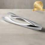 Cuisinox Polished Stainless Steel Serving Tongs, 6 inch